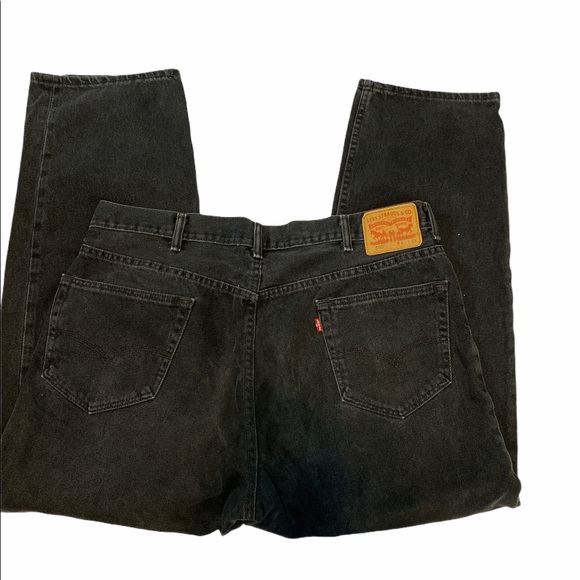 Levi’s Men’s 550 Relaxed Fit Jeans 42x32 Black - Picture 1 of 3